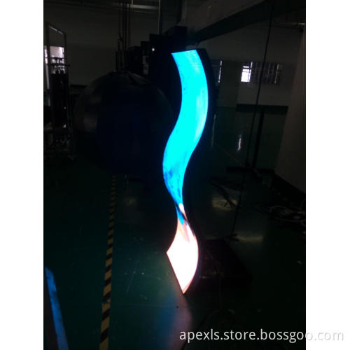 Flexible led screen display